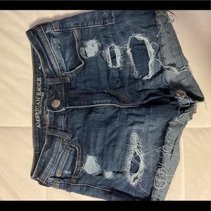 American eagle jean shorts